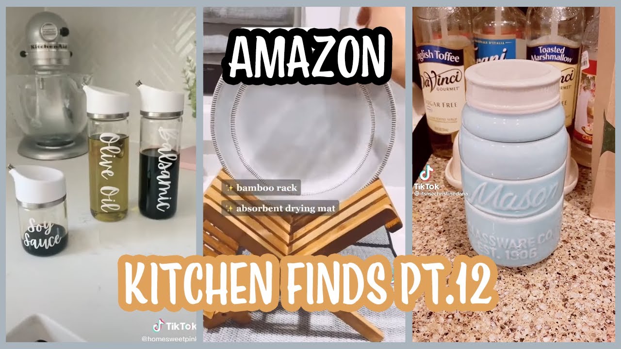 TIKTOK AMAZON MUST HAVES | Kitchen Edition PART 12 *WITH LINKS* - YouTube