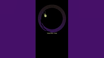 Satisfying Bouncing Ball Escape Animation | Will The Ball Escape? Black  Purple