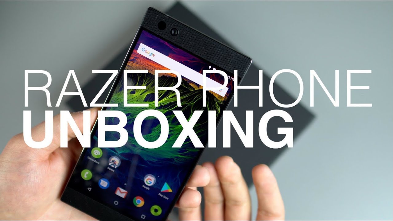 Razer Phone Unboxing! - YouTube