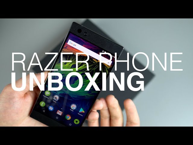 Razer Phone Unboxing! - YouTube