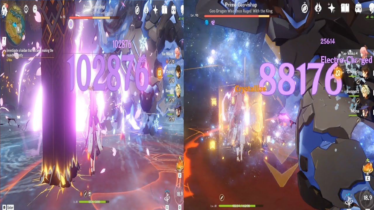 Yae Miko Artifacts 4 Emblem vs 2 Shimenawa's and 2 Gladiators | Which is the best artifact set?