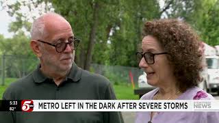 Over 50,000 lose power following Saturday night's storms, restoration efforts ongoing