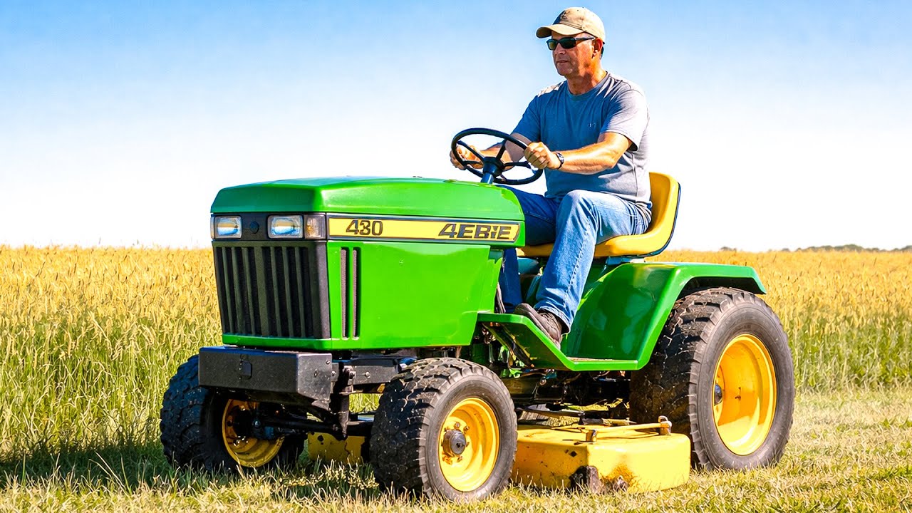 12 OVER ENGINEERED GARDEN TRACTORS