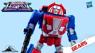 Transformers: Legacy UNITED Deluxe Class AUTOBOT GEARS Video Review