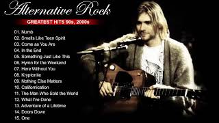 Nirvana, Linkin Park, Coldplay, 3 Doors Down, Metallica, RHCP - Best Alternative Rock 90's 2000's