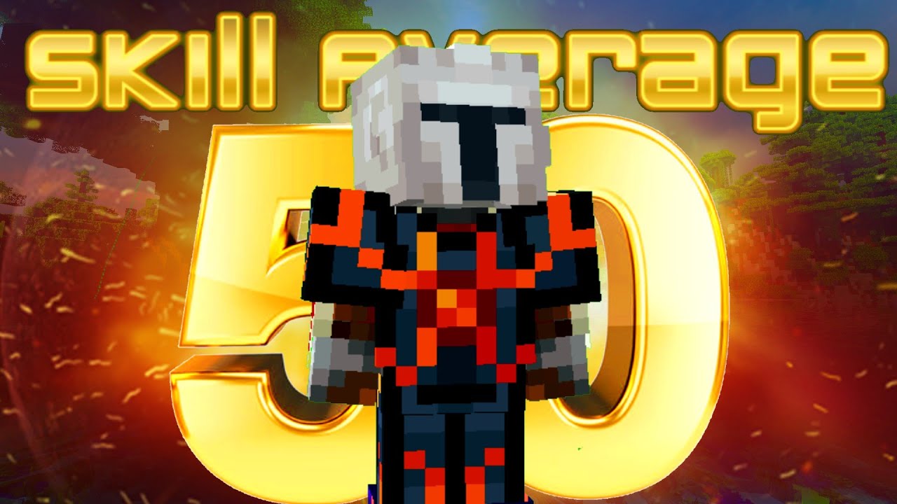 I HIT SKILL AVERAGE 50 in Hypixel Skyblock - YouTube