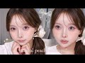 【grwm】ナチュラルピーチメイクしながら大事な仕事に大寝坊した話𛰙᭜𖫴𖫰𖫱𖫳𖫲𖫲𖫳𖫴𖫰𖫱꛰ ᭜𖫴𖫰𖫱𖫳𖫲𖫲𖫳𖫴𖫰𖫱꛰💧giftingで大量に頂いた新作コスメ使ってコスメ開拓するദ്ദി>ᴗ<)🍑✧