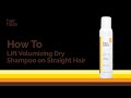 Lift Volumizing Dry Shampoo on Naturally Straight Hair