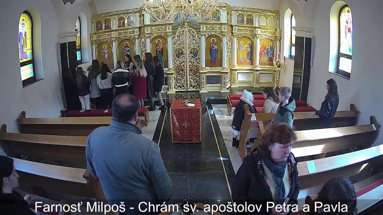 Farnosť Milpoš - Priamy prenos z chrámu sv. apoštolov Petra a Pavla