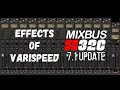 Effects of Varispeed Recording | Harrison Mixbus32c 7.1 Update