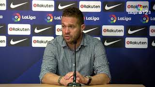Rueda de prensa de Luis García Tevenet tras el FC Barcelona B vs Sevilla Atlético (1-1)
