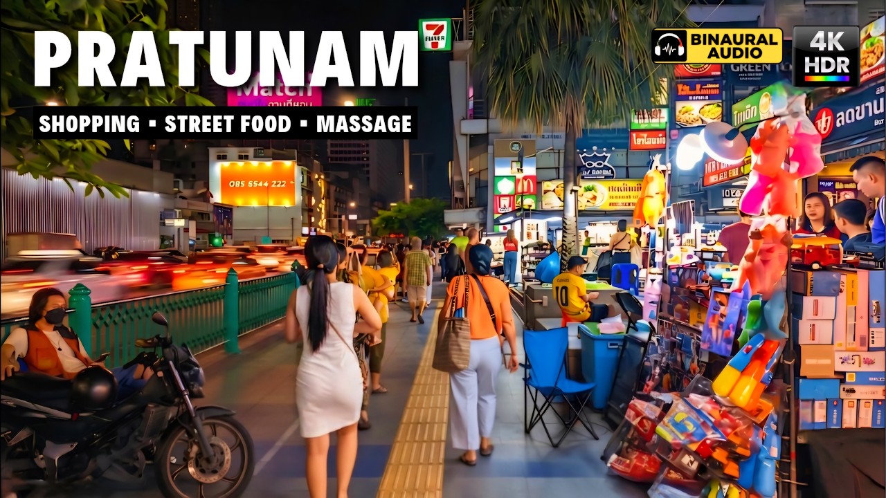 Bangkok, Thailand | Street Food Tour 4K | Aug 20, 2026