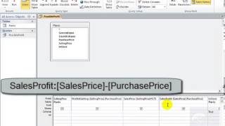 Microsoft Access Query with a Calculated Field Act1No2 Wealth