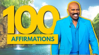 Watch your mindset shift with these 100 #steveharvey #affirmations