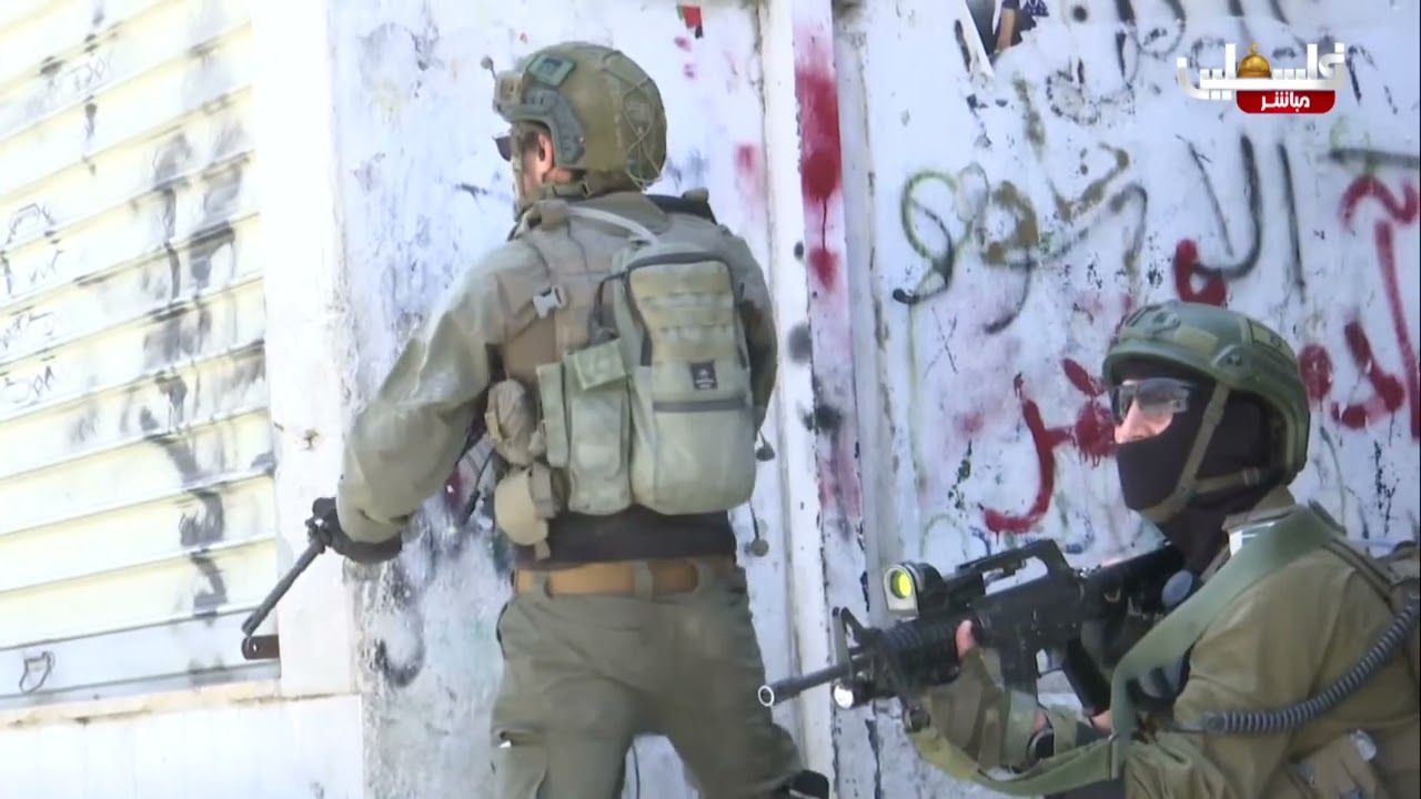 اقتحام مخيم العين في نابلس