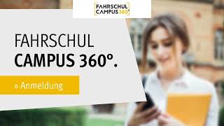 Anmeldung - Tutorial Fahrschul-Campus 360° screenshot 3