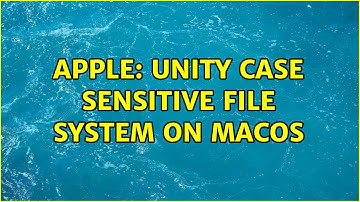Apple: Unity Case sensitive file system on macOS (3 Solutions!!)