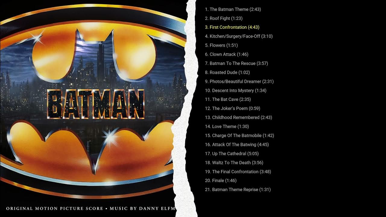 Batman 1989 Soundtrack - YouTube