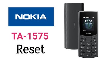 Nokia ta-1575 reset code || Nokia 105 (2023) reset code
