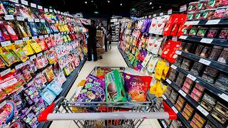 Grocery Shopping in China 🛒 Beijing Supermarket Haul: Delicious Snacks & Local Prices