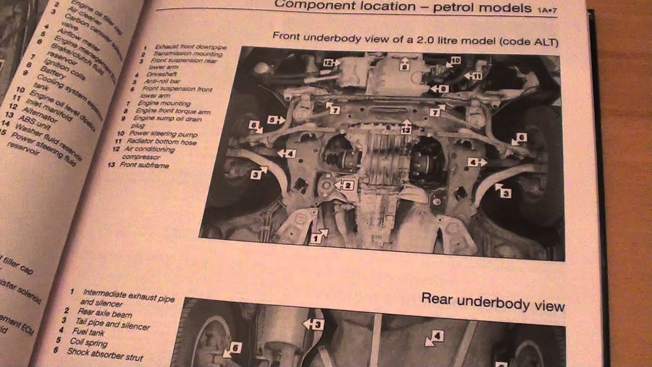 VW Passat Haynes Repair Manual - YouTube