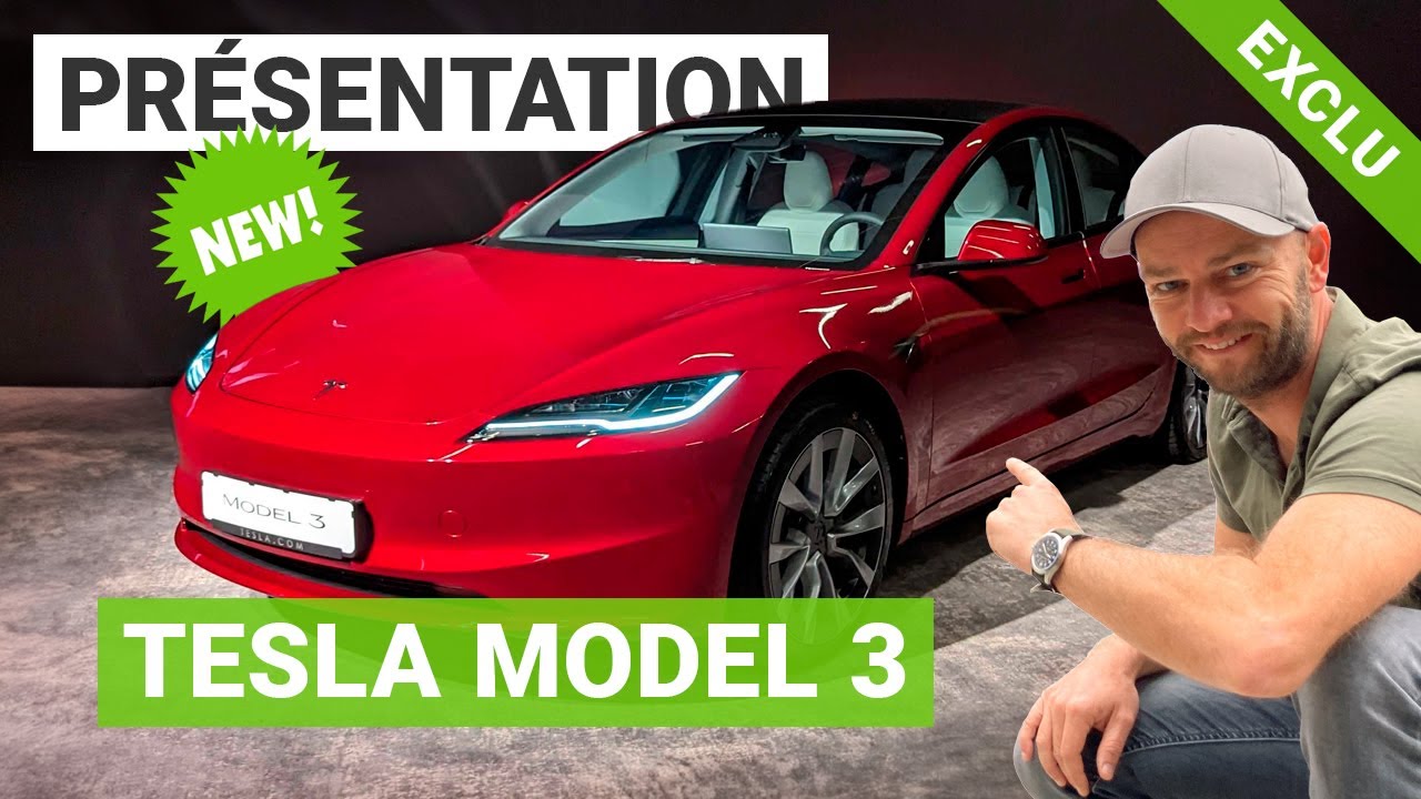 Tesla Model 3 Highland : plus d'écran, plus de boîte de vitesses ?