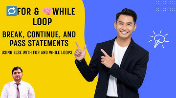 🧠 Python Looping & Jump Statements Simplified | For, While, Break, Continue, Else