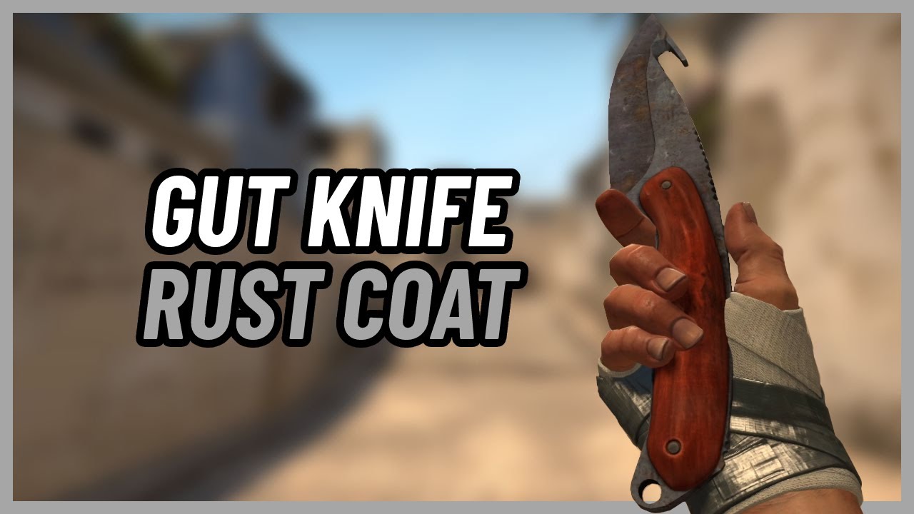 ☆ Gut Knife Rust Coat | Knife Showcase