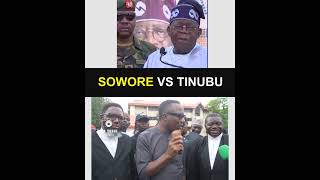 Sowore VS Tinubu #sowore #tinubu #shorts