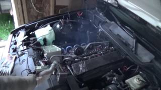E36 Rotary Valve New Tensioner First Run