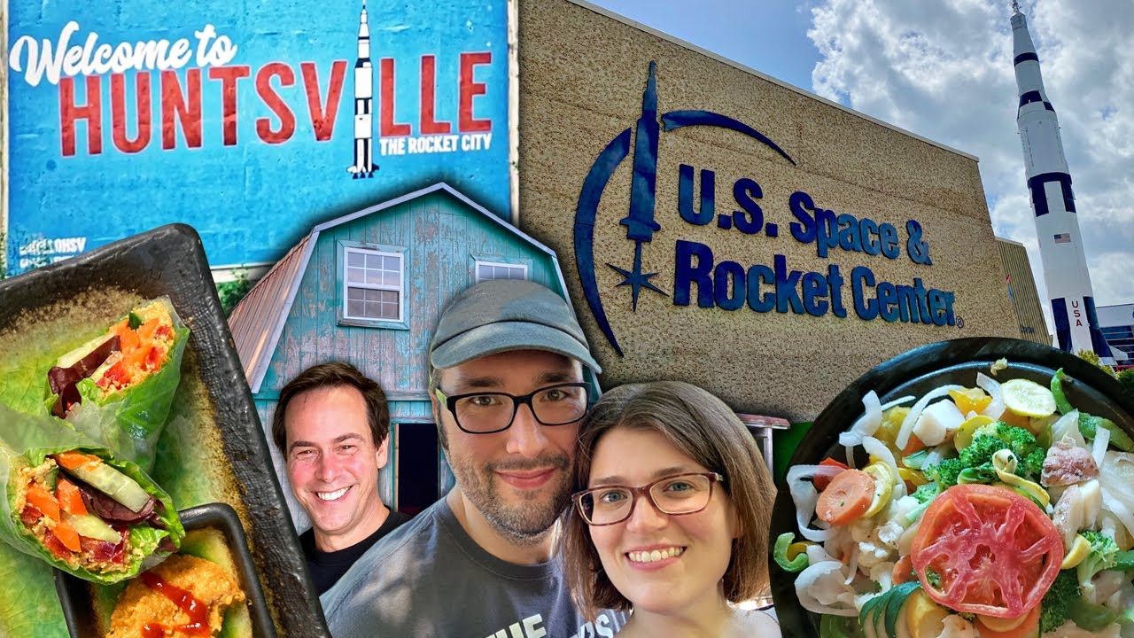 Our Trip To Rocket City 🚀 (Huntsville, Alabama) What We Ate, Space