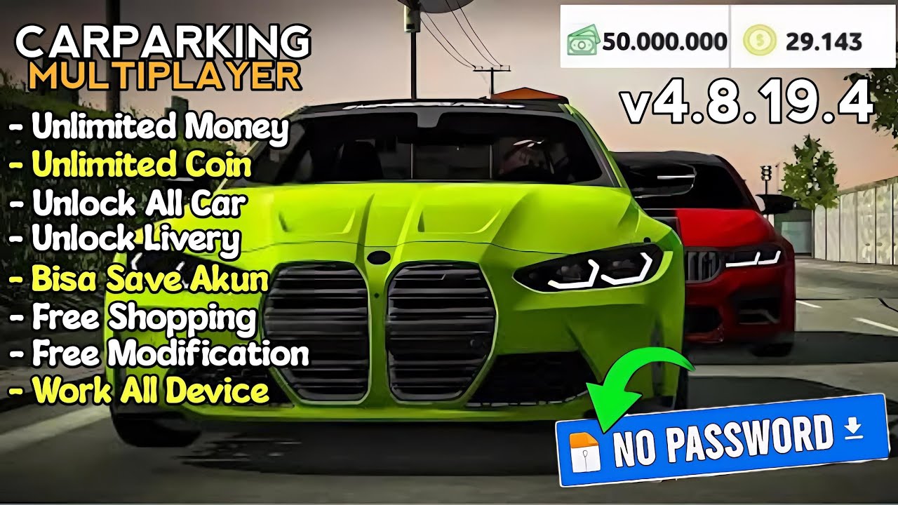 Car Parking Multiplayer Mod Apk v4.8.19.4 Terbaru 2024 - Unlimited ...
