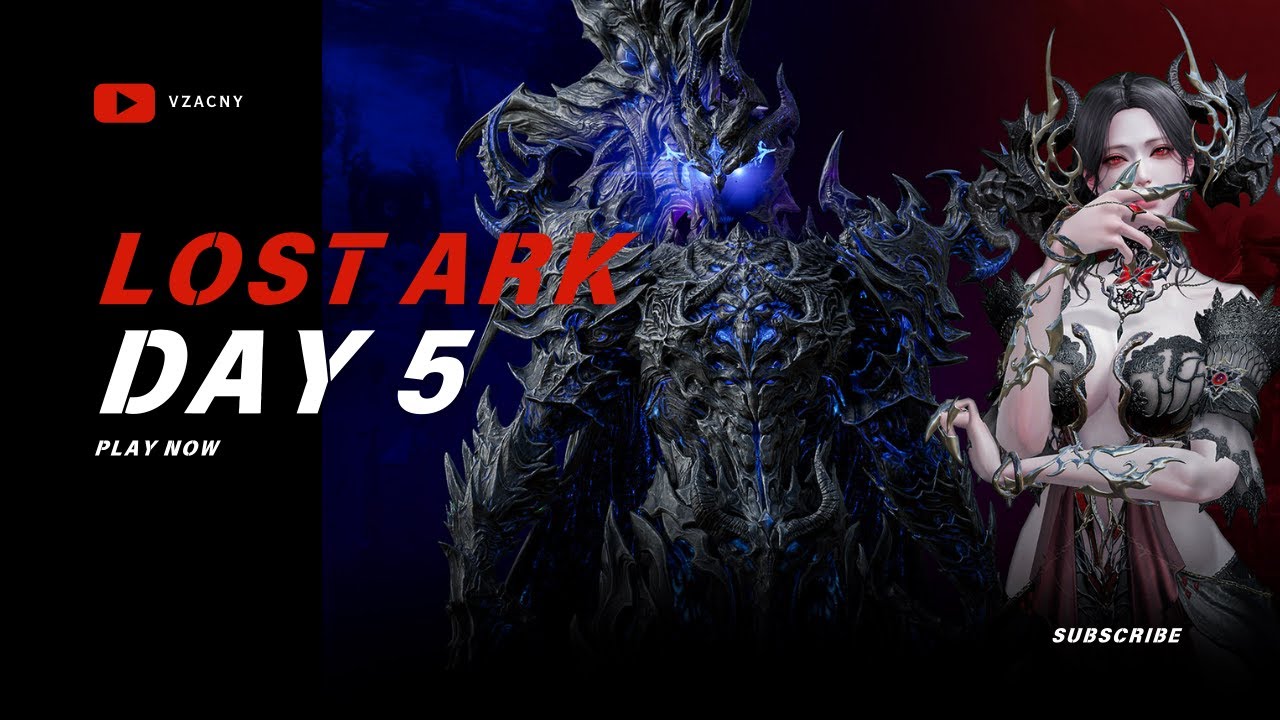 Lost Ark Day 5: Gunslinger Solo Brelshaza G1–G5 + Breaker Paradise & Thaemine!”