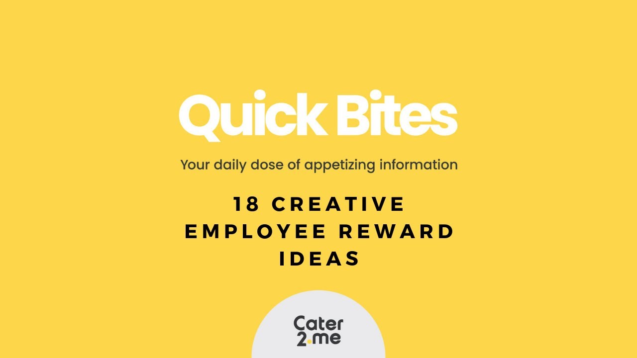 18 Creative Employee Reward Ideas