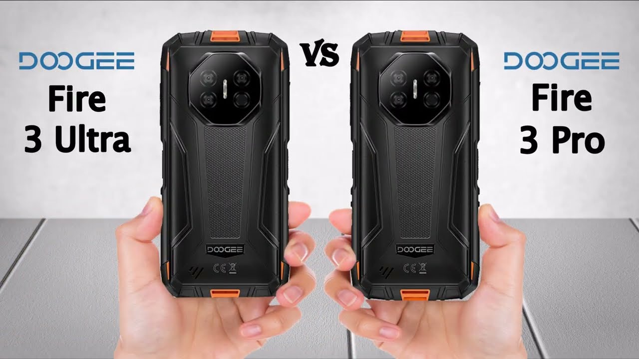 Doogee Fire 3 Ultra VS Doogee Fire 3 Pro Full Comparison - YouTube