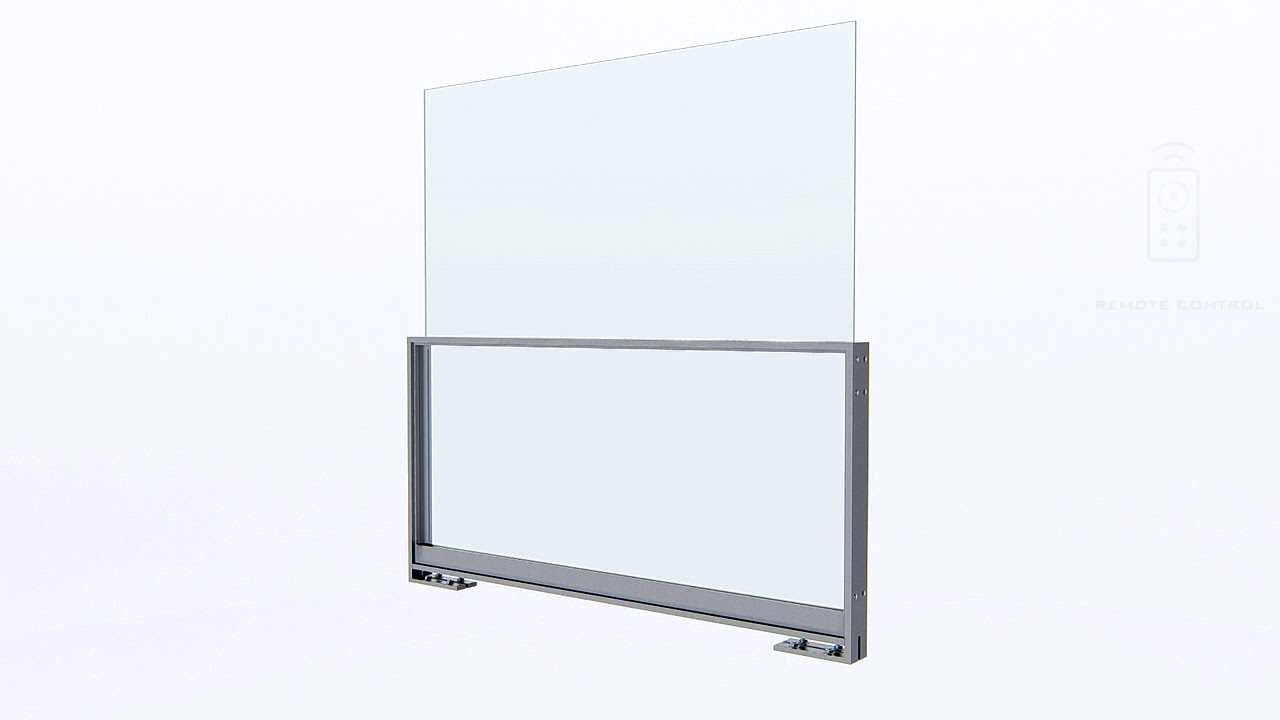 Guillotine Windshield   Vertically Sliding Automated Glass System