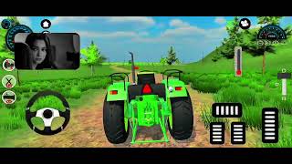 🔥Indian tractor driving 3d#viral video#trending#funny#video🔥#country screenshot 1