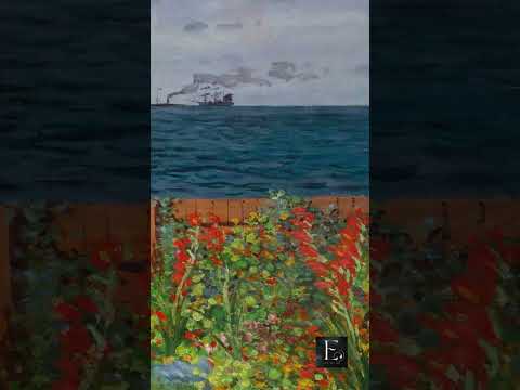 Monet never painted his father's face