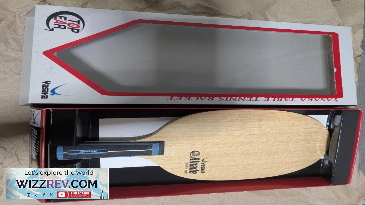 Yasaka Arnaid Table Tennis Racket Chinese Style 85g Sports Equipment eBay