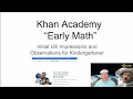 Khan Academy UX Inspection Summary 1