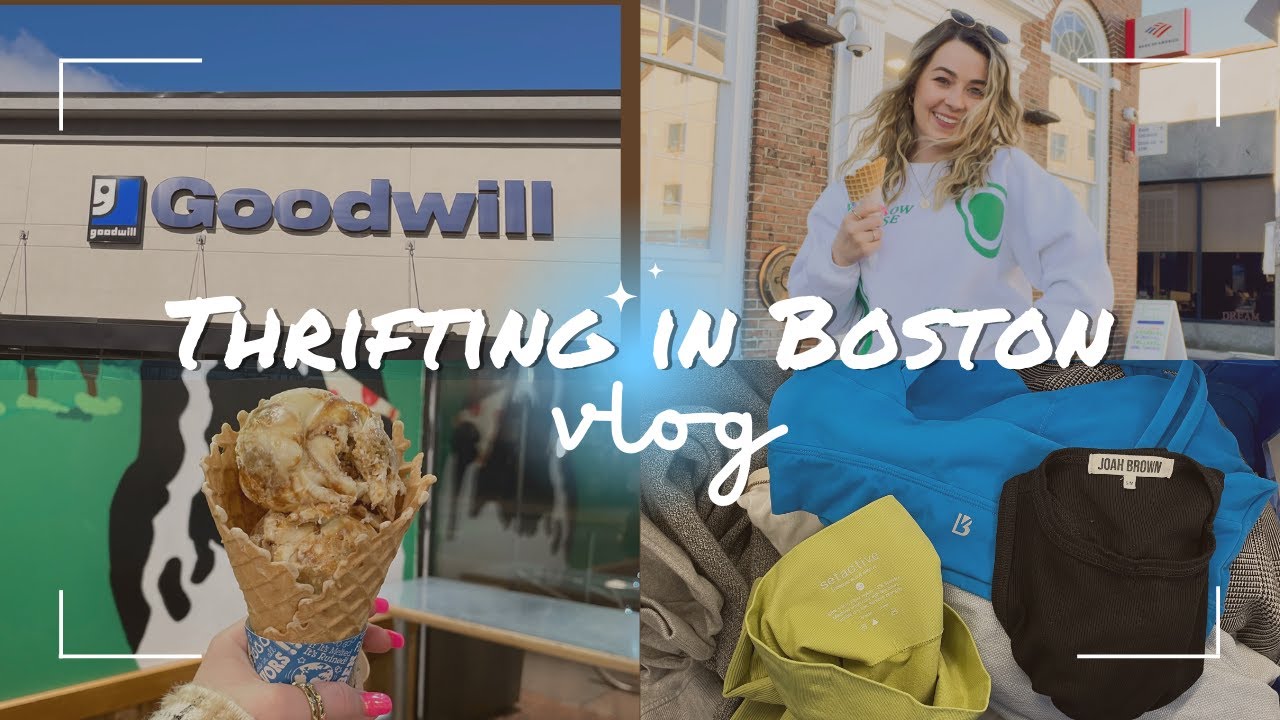 Thrift with me in Boston! I want to move here after this haul.