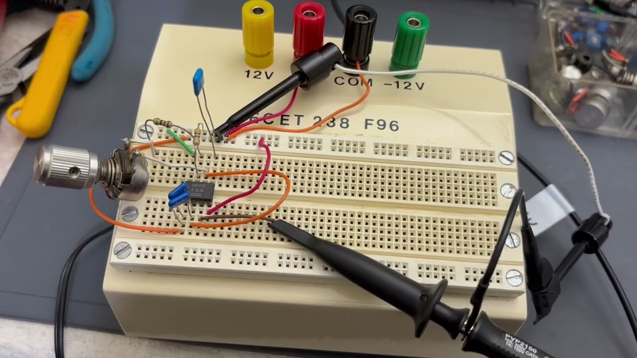 Quick test- Circuit to drive an IR LED for testing LASER RADAR detectors
