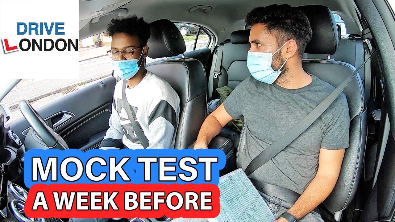 UK Driving test - Learner Driver Mock Test Week Before Actual Test ...