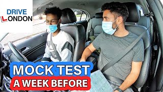 UK Driving test  Learner Driver Mock Test Week Before Actual Test  2020