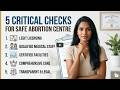 Safe Abortion Centre: 5 Things Every Woman Must Check Before MTP