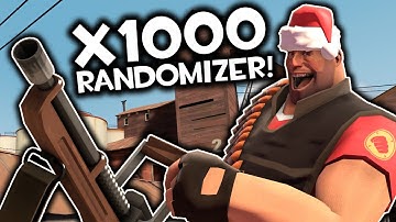 TF2 x1000 Randomizer Has STRANGE Moments