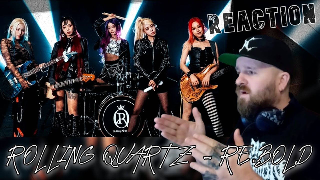 All Female K-Rock | 롤링쿼츠 - 리볼드 | ROLLING QUARTZ - Re.Bold | Reaction