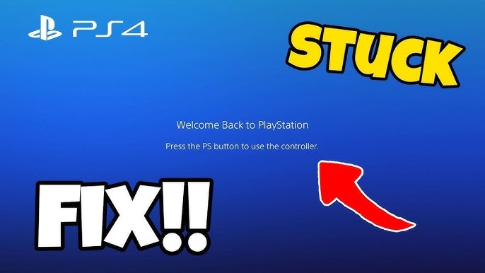 How to Fix Press PS Button to use Controller on PS4 (Best Method