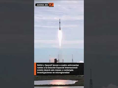 NASA y SpaceX lanzan la misión Crew-13 con cuatro astronautas a la Estación Espacial Internacional