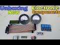 Unboxing new electronic components,amazon product unboxing,hr robotics
